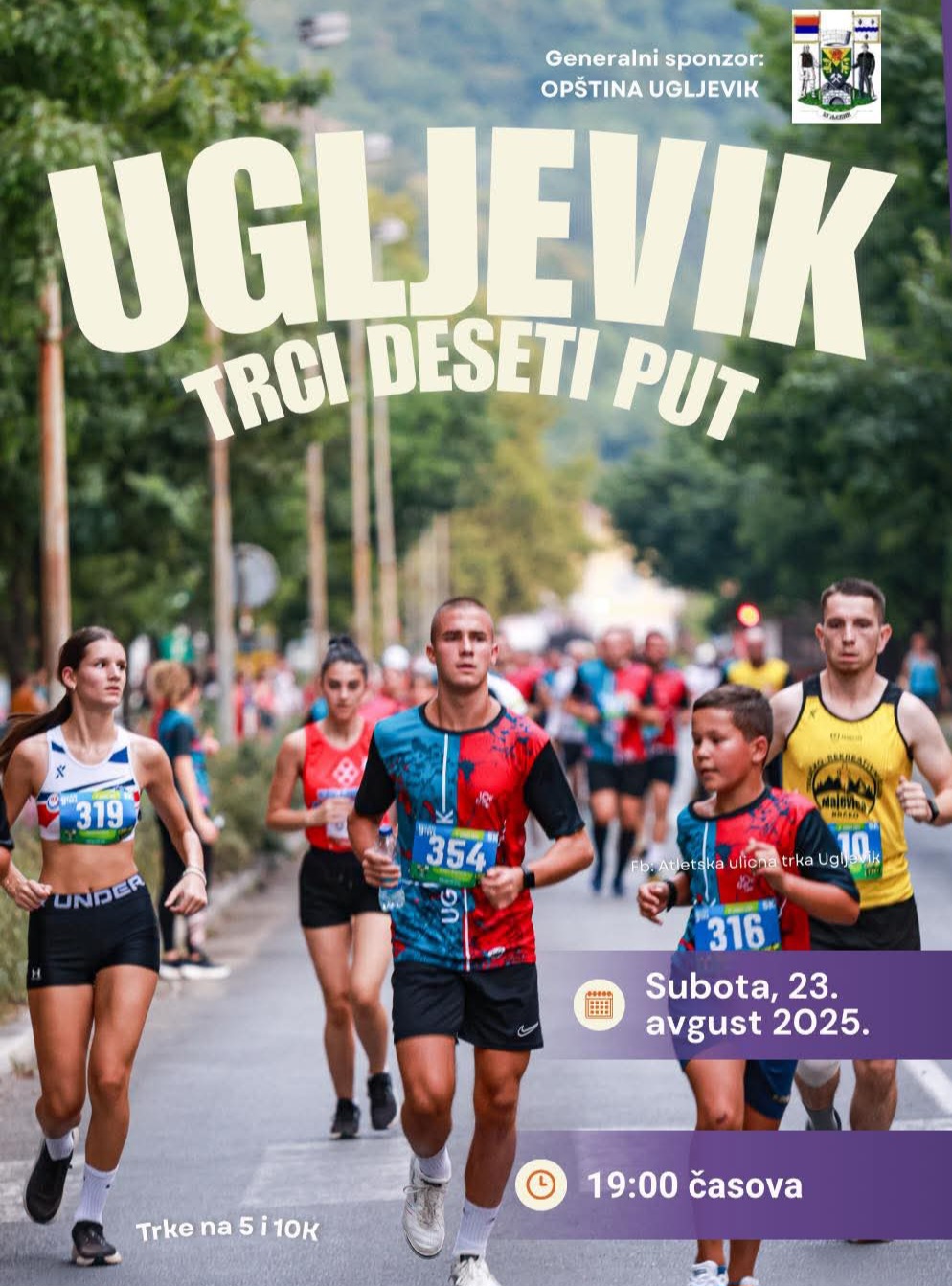 DANAS UGLJEVIK “TRČI” DESETI PUT…