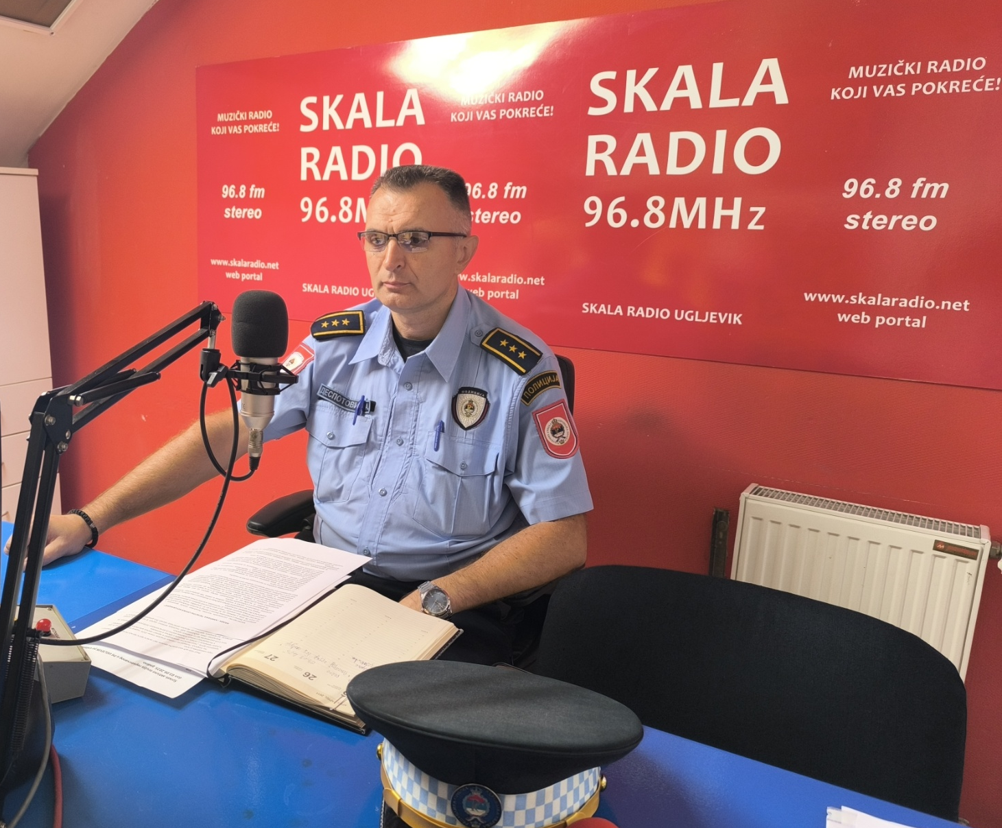 GOST U STUDIJU SKALA RADIJA – ZAMJENIK KOMANDIRA PS UGLJEVIK ANĐELKO DESPOTOVIĆ