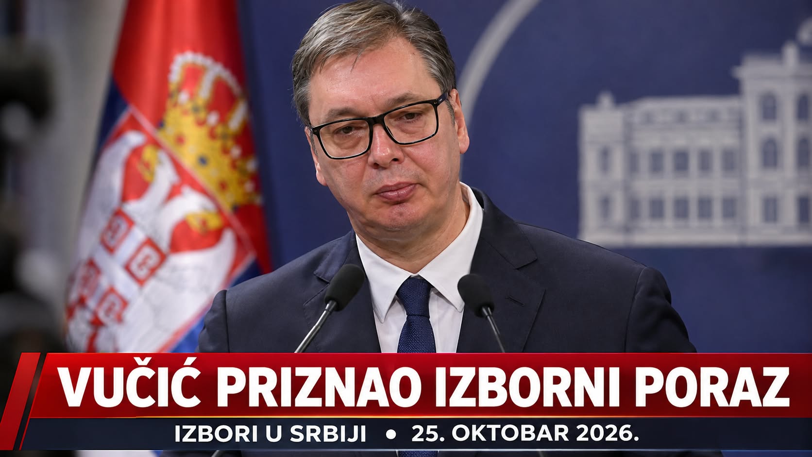 VUČIĆ PRIZNAO IZBORNI PORAZ: „JASNO JE DA SMO OVE IZBORE IZGUBILI“